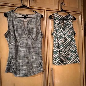 Two tops not one of White House Black Market beautiful greens 🥬